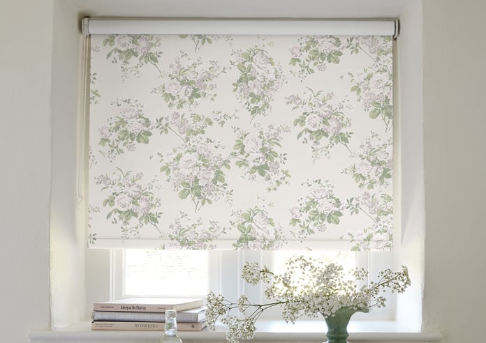 Shabby Chic by Rachel Ashwell Rose Chintz (Blackout), Natural - Roller Blind - Image 3